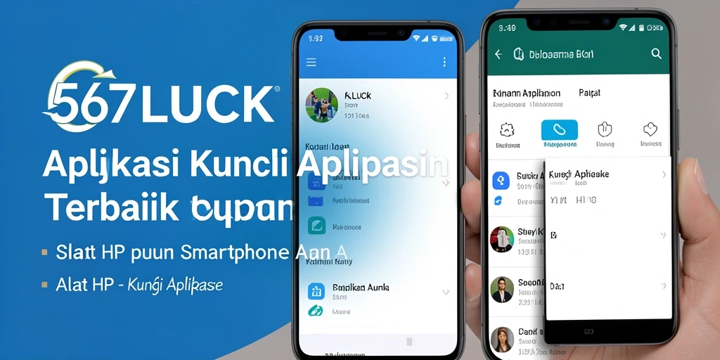 Tampilan antarmuka utama 567LUCK yang menarik dan intuitif.