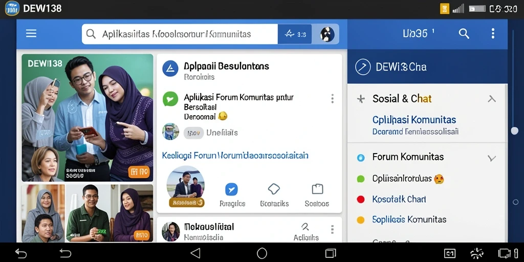 Tampilan antarmuka DEWI138 yang modern dan fungsional.