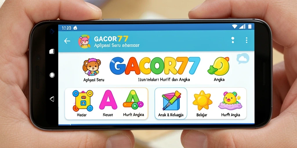 Antarmuka GACOR77 yang menarik dan edukatif.